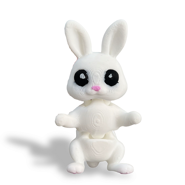 PRENDEDOR 3D ARTICULADO - COELHO