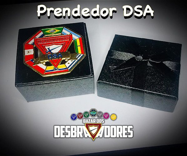 Prendedor DSA (c/caixinha presente)