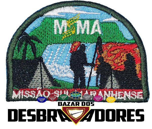 EMBLEMA DE CAMPO ANTIGO - 1ª GERAÇÃO (INTERMEDIÁRIO) - MISSÃO SUL MARANHENSE