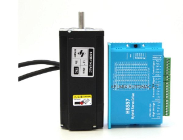 Servo Motor de passo nema 23 com 4nm com driver digital