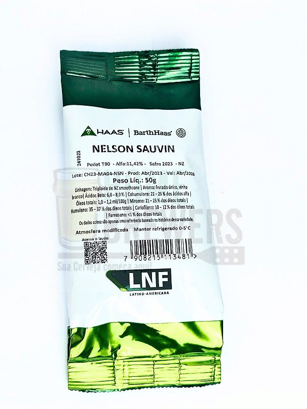 Nelson Sauvin 11,42% A.A. - 50g