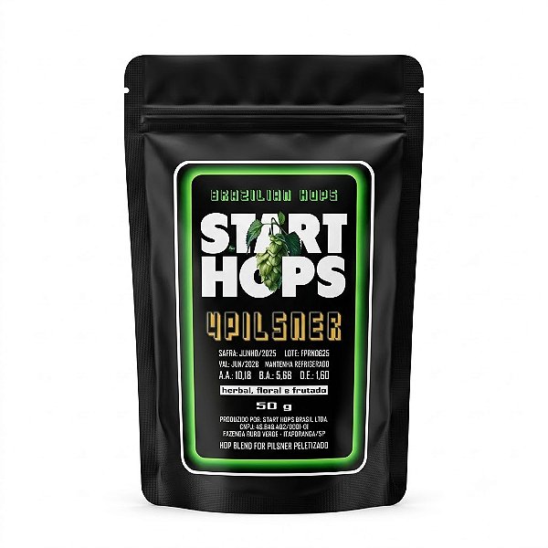 BR 4 Pilsner 10.18% A.A. (StartHops) - 50g