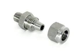 Adaptador para fixar mangueiras nas mini reguladoras rosca 3/8"-24UNF HBS0035