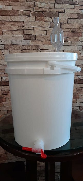 Balde Fermentador 20 Litros- Completo