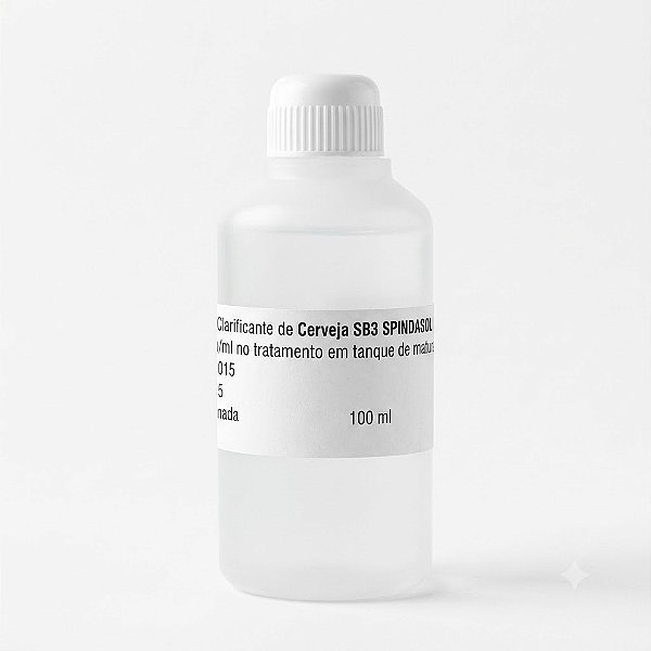Solução de Sílica Spindasol SB3 (Clarificante) - 100ml