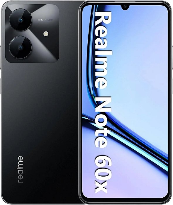 Celular Realme Note 60x Dual Sim 64 Gb 3 Gb Ram Preto
