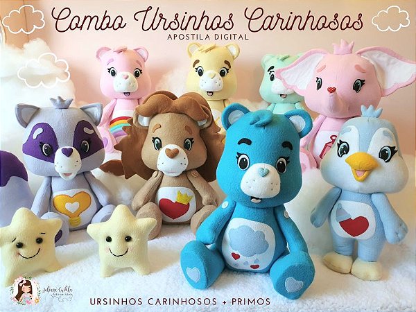 COMBO COLEÇÃO URSINHOS CARINHOSOS (2 APOSTILAS) URSINHOS + PRIMOS (envio imediato)