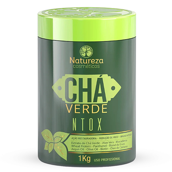 Ntox Chá Verde 1Kg - Natureza Cosméticos