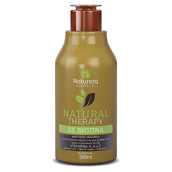 Biotina Orgânica 300ml - Passo Único - Natureza Cosméticos