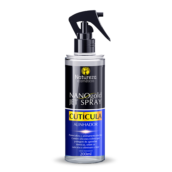 Nano Gold Jet Spray Cutícula 200ml - Natureza Cosméticos