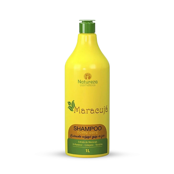 1 Shampoo Litro - Maracujá - Natureza Cosméticos
