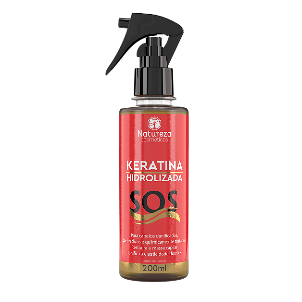 Keratina Hidrolizada SOS 200ml - Natureza Cosméticos
