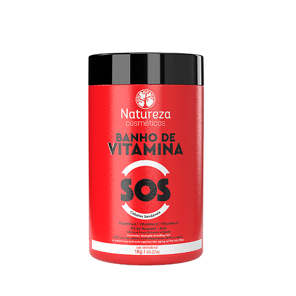 Máscara SOS 1Kg - Natureza Cosméticos