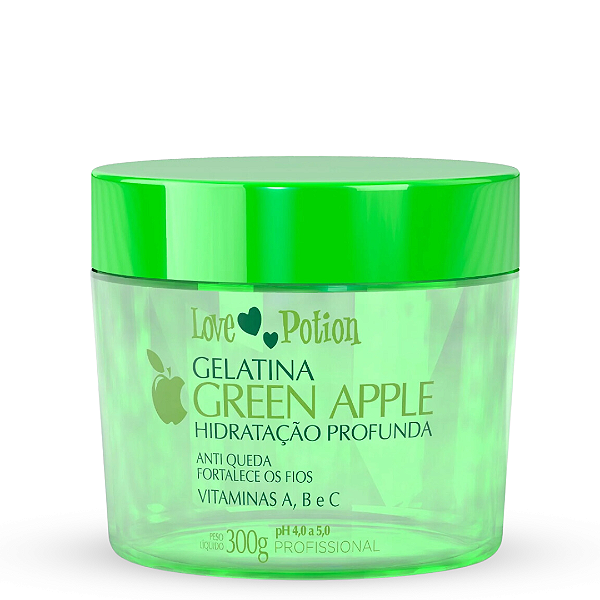 Gelatina Green Apple 300g - Love Potion