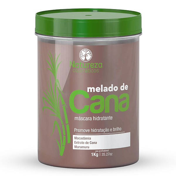 Máscara Melado de Cana 1kg - Natureza Cosméticos