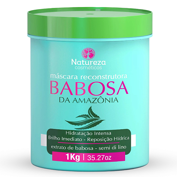 Máscara Babosa da Amazônia 1Kg - Natureza Cosméticos