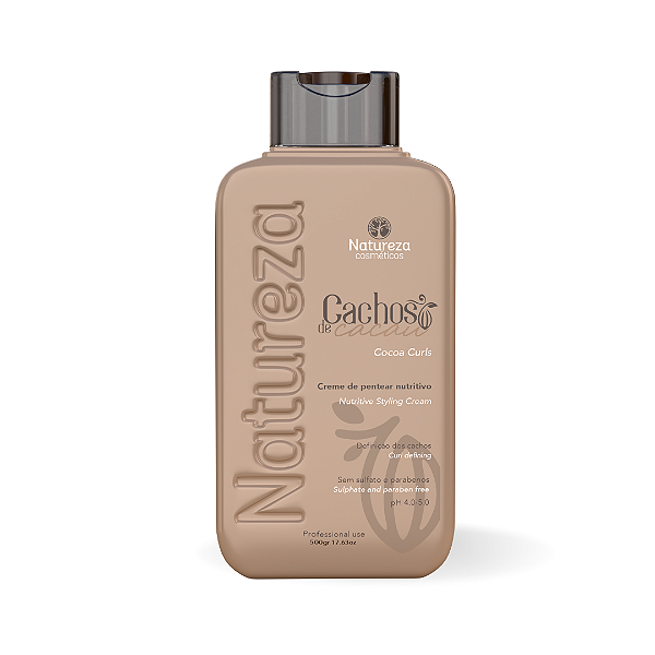 Creme de Pentear Cachos de Cacau 500g - Natureza Cosméticos