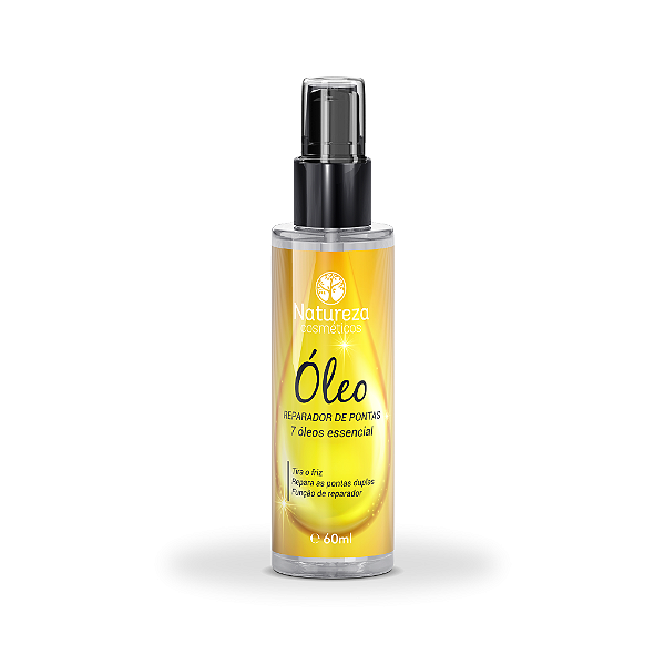 Óleo Reparador 7 Óleos Essenciais 60ml - Natureza Cosméticos