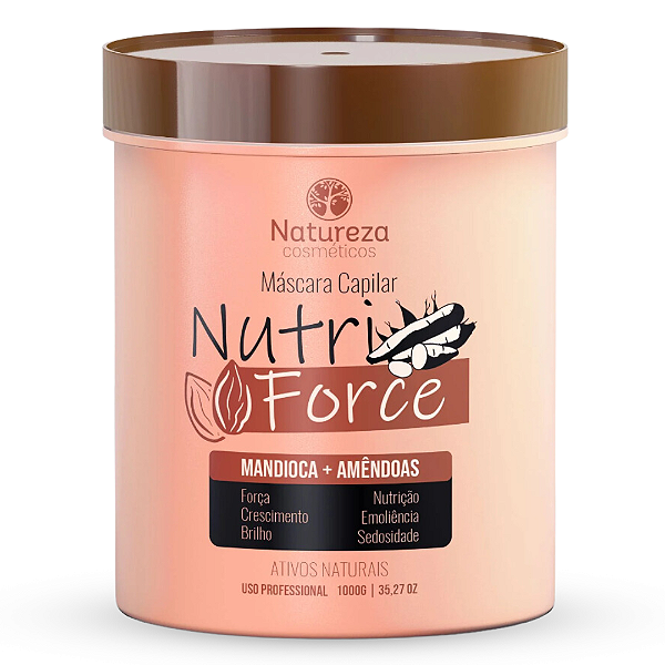 Máscara Nutri Force 1Kg - Natureza Cosméticos