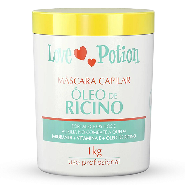 Máscara Óleo de Rícino 1Kg - Love Potion