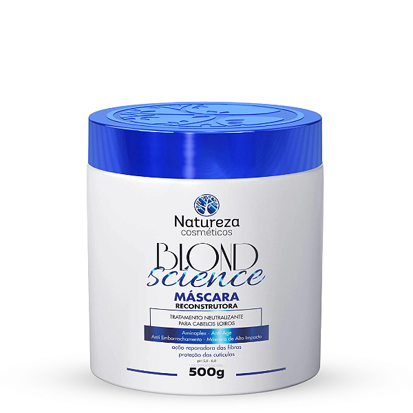 Máscara Blond Science 500g - Natureza Cosméticos