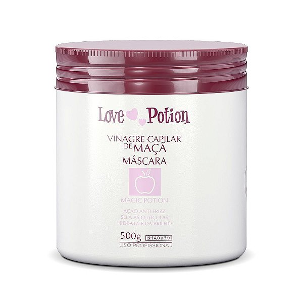 Máscara Vinagre Capilar de Maçã 500g - Love Potion
