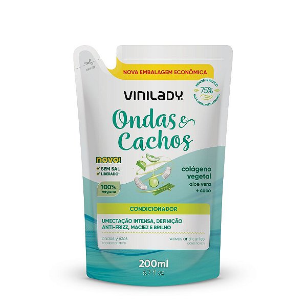 Sachê Condicionador Ondas e Cachos 200ml