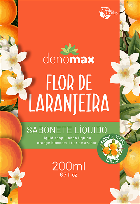 Sachê Sabonete Líquido Flor de Laranjeira 200ml