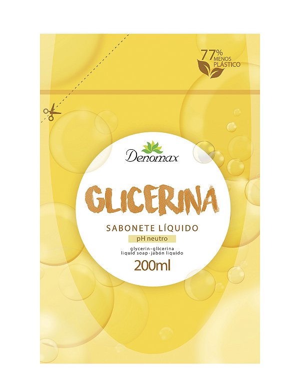 Sachê Sabonete Líquido Glicerina 200ml