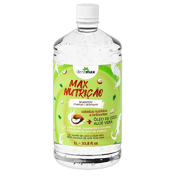 Shampoo Max Nutrição Denomax 1L