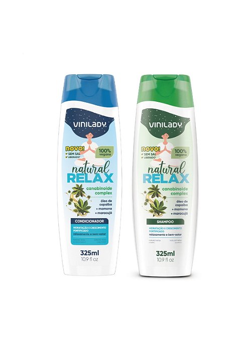 Kit Shampoo + Condicionador Natural Relax 325ml