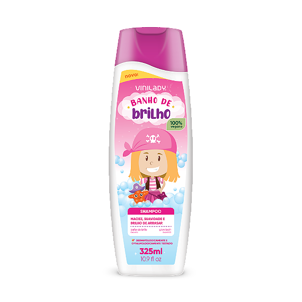 Shampoo Kids Banho de Brilho 325ml