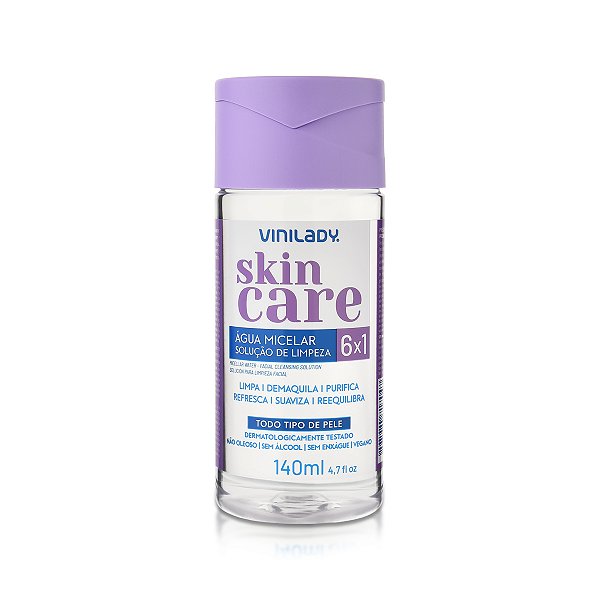 Água Micelar Limpeza Facial 140ml