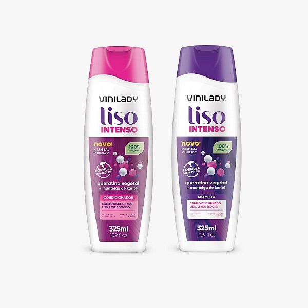 Kit Shampoo + Condicionador Liso Intenso 325ml