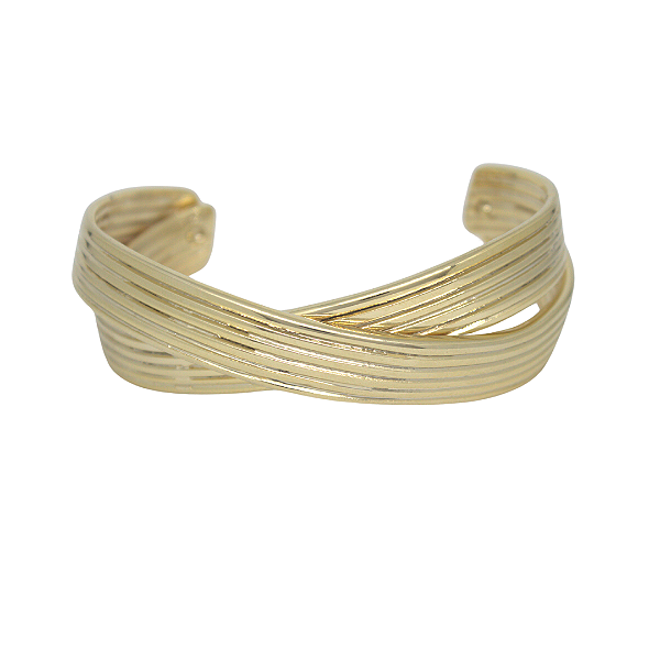 Bracelete Grace Classic II:   Elegância Cruzada