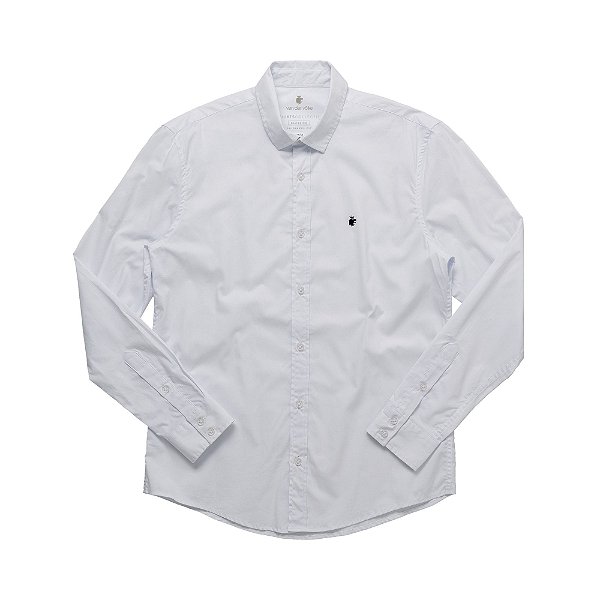 camisa social tricoline masculina
