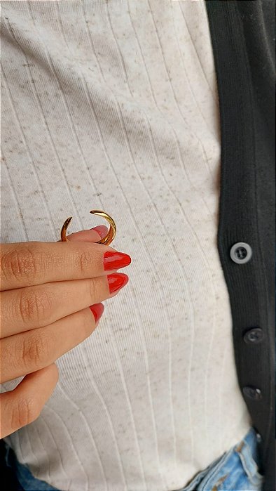 Anel liso regulável