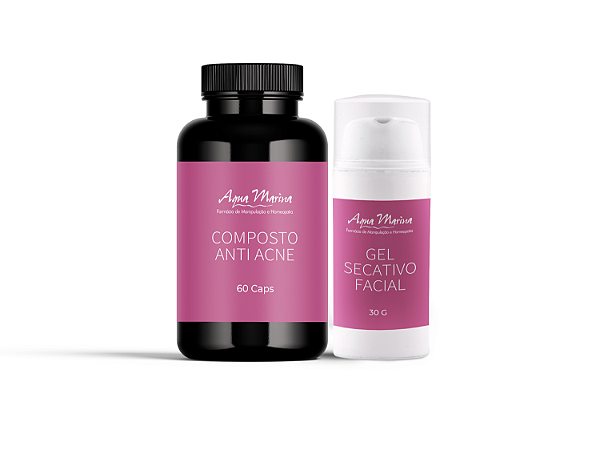 Kit AntiAcne Uso Oral e Tópico