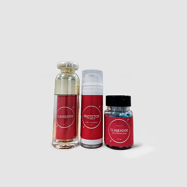 Kit Tratamento Melasma Uso Oral e Tópico