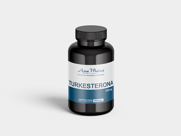 Turkesterona 500mg Uso Oral 60 Capsulas