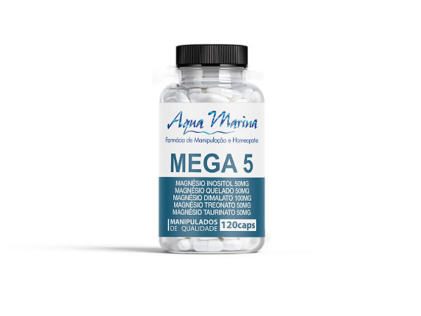 MEGA 5 Uso Oral 120 Cápsulas