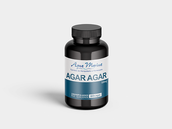 Agar Agar 500mg 60 caps