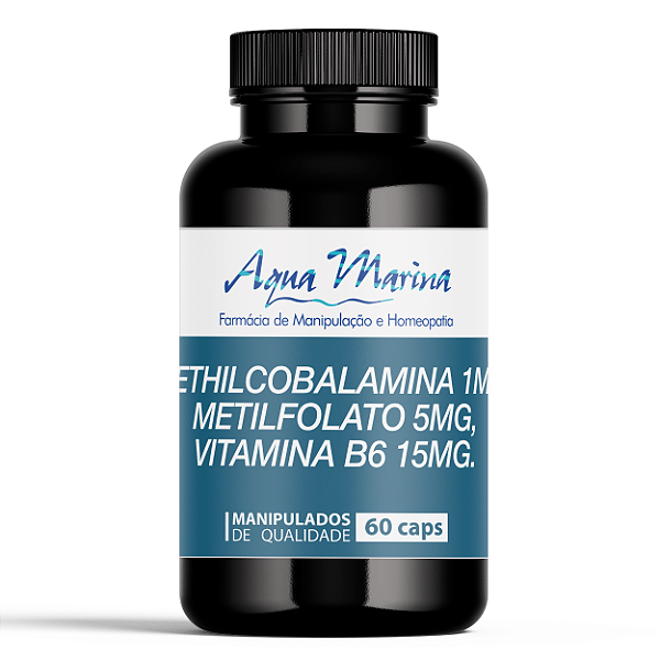 Methilcobalamina + Metilfolato + Vitamina B6 - 60 Caps