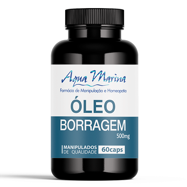 Óleo Borragem 500mg 60 Caps