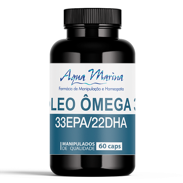 Óleo Omega 3 33 EPA/22 DHA - 60 caps