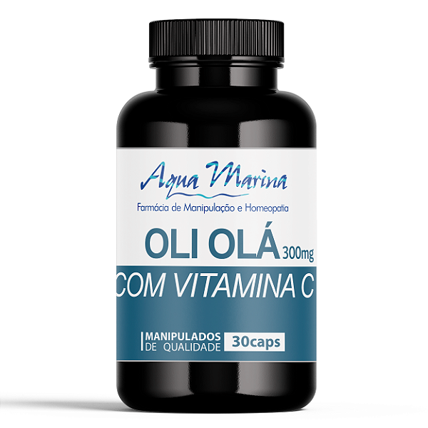 Oli Olá 300mg com Vitamina C - 30 Caps