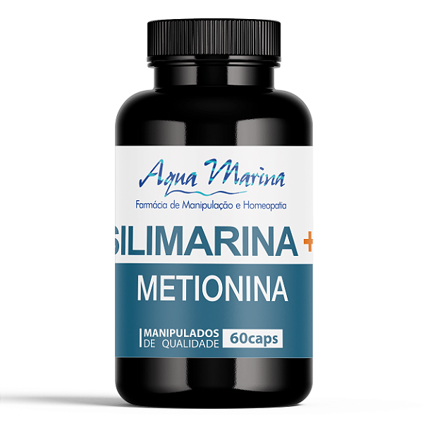 Silimarina + Metionina - 60 Caps