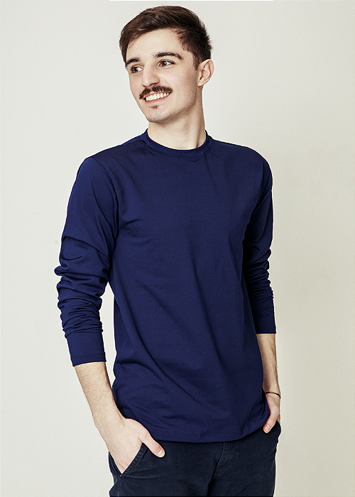 Básica Térmica Masculina - Marinho