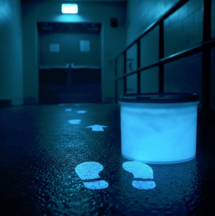 Sistema Fotoluminescente 2 Cores 900ml Corion LED Cell + Primer + Verniz Industrial