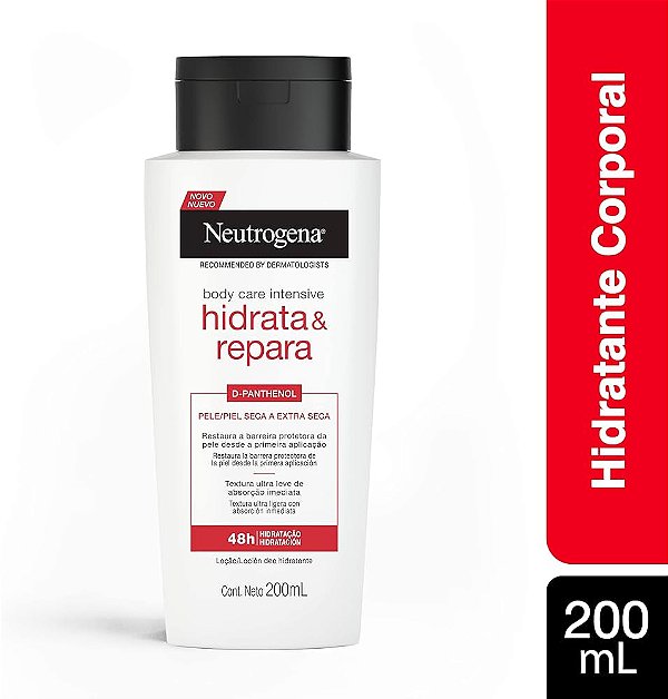 Hidratante Corporal Neutrogena Body Care Intensive Hidrata&Repara 200ml
